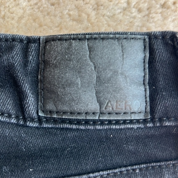 Aeropostale High Rise Jegging Black Size 00 Short - Picture 8 of 9